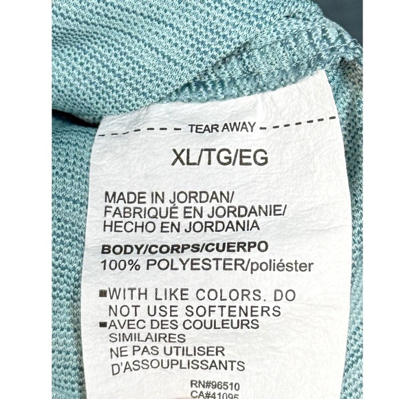 UNDER ARMOUR UA Men's Heat Gear, Loose Fit 1/2 Zip Pullover, Lichen Green, XL - Picture 7 of 9